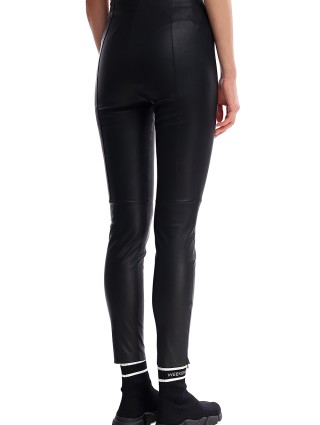 Чёрные леггинсы WEEKEND MAX MARA: фото 6 - Invogue